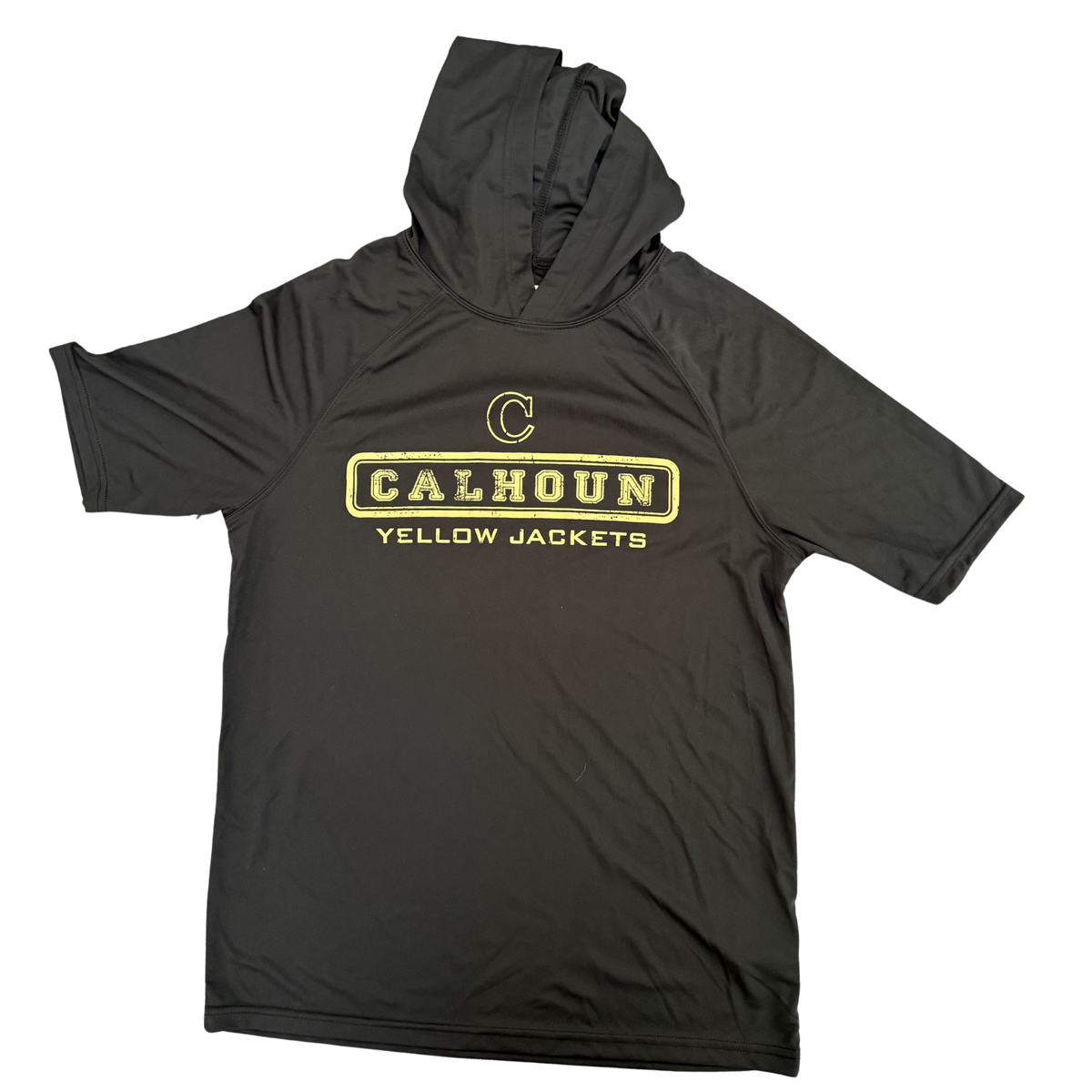 Black Short Sleeve Hoodie 2024 Style
