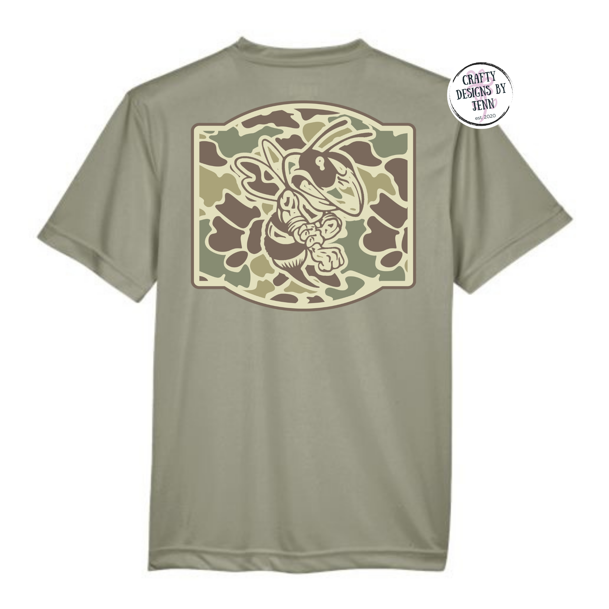 Camo Dri-Fit Front Back
