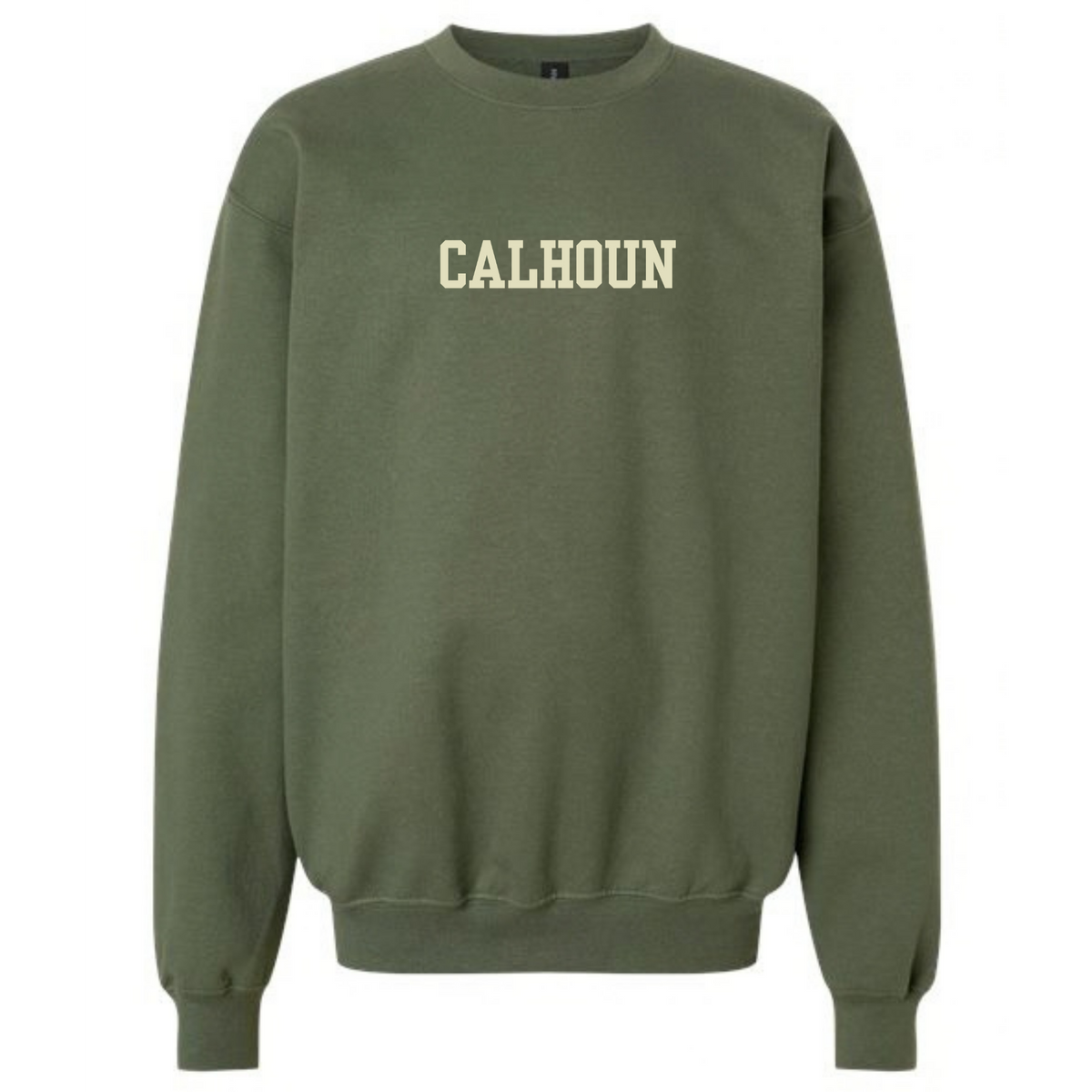 CALHOUN Camo Jackets Crewneck Sweatshirt