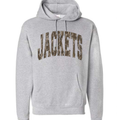 CAMO JACKETS on Grey Hoodie