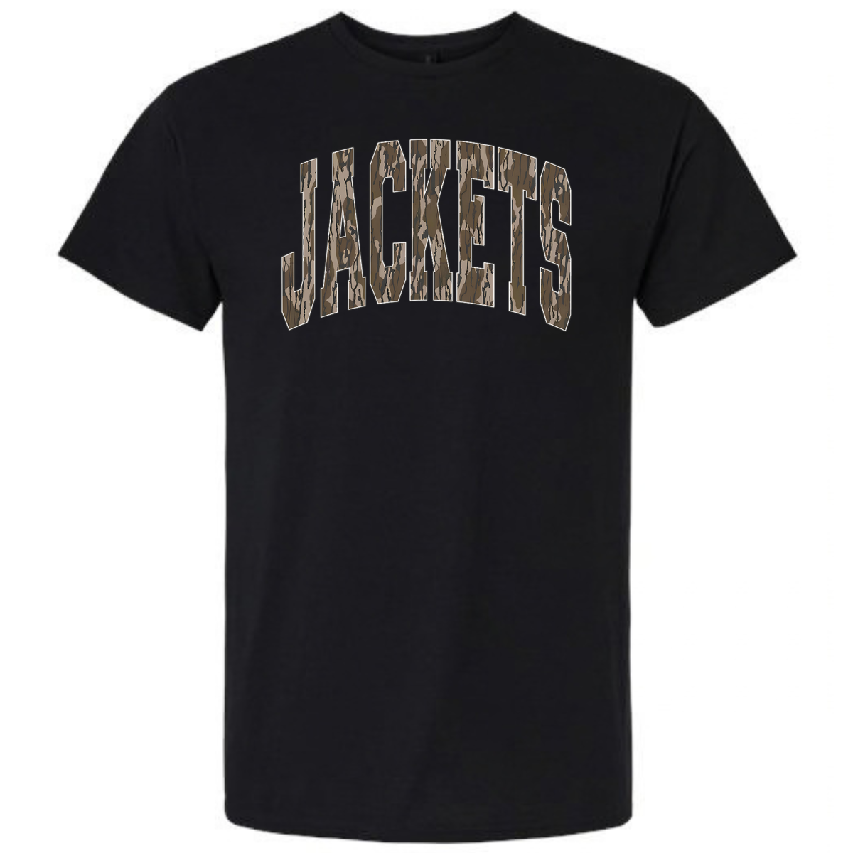 CAMO JACKETS on black short sleeves