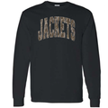 CAMO JACKETS on black long sleeves