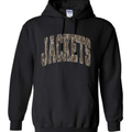 CAMO JACKETS on Black Hoodie