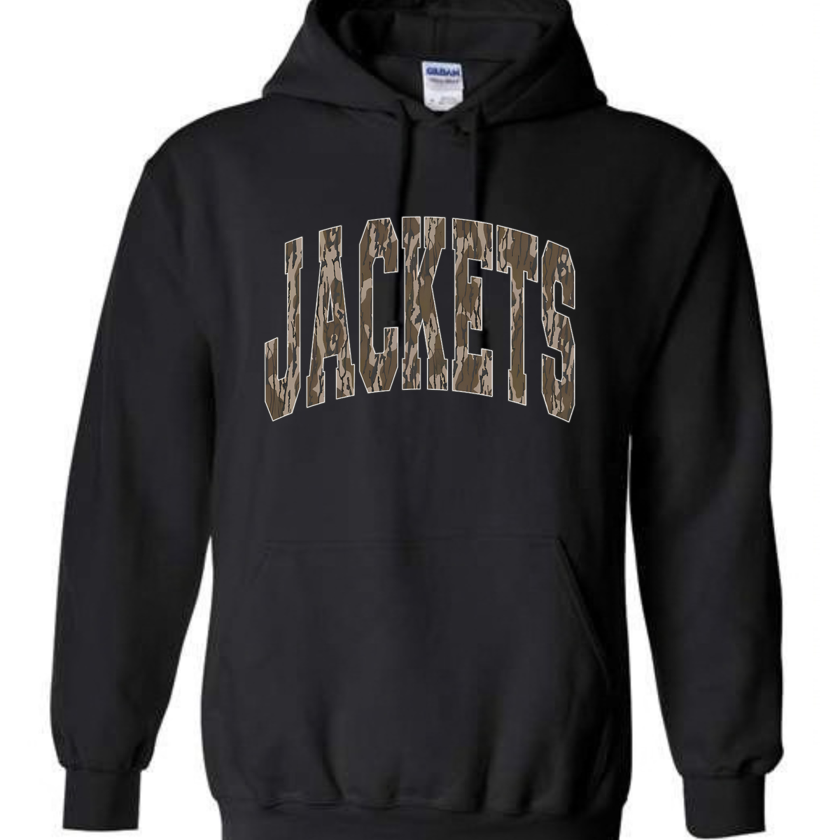 CAMO JACKETS on Black Hoodie