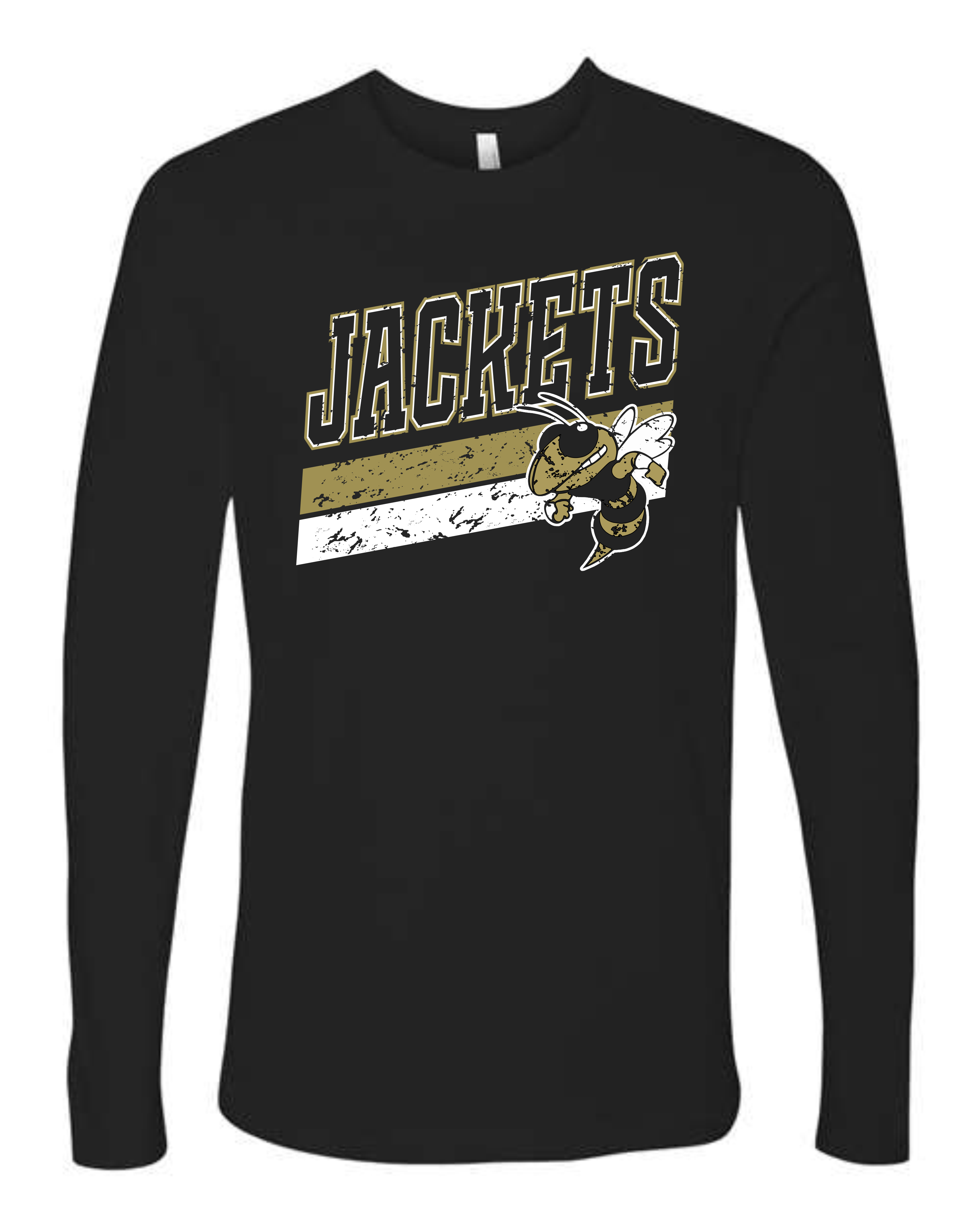 Distressed Jackets Long Sleeves