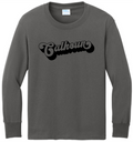 Retro Calhoun Charcoal Long Sleeves