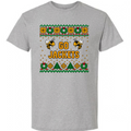 Go Jackets Faux Christmas Sweater Short Sleeves