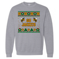 Go Jackets Faux Christmas Sweater Crewneck Sweatshirt