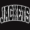JACKETS distressed decal