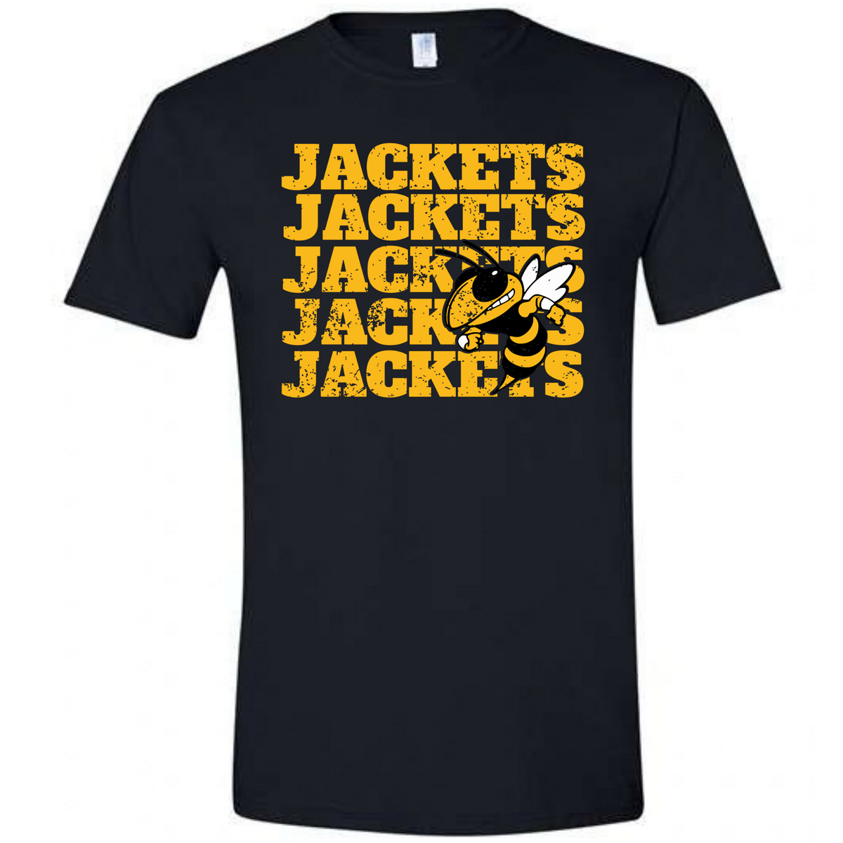 Jackets Gold with Stinger Short Sleeve Shirt