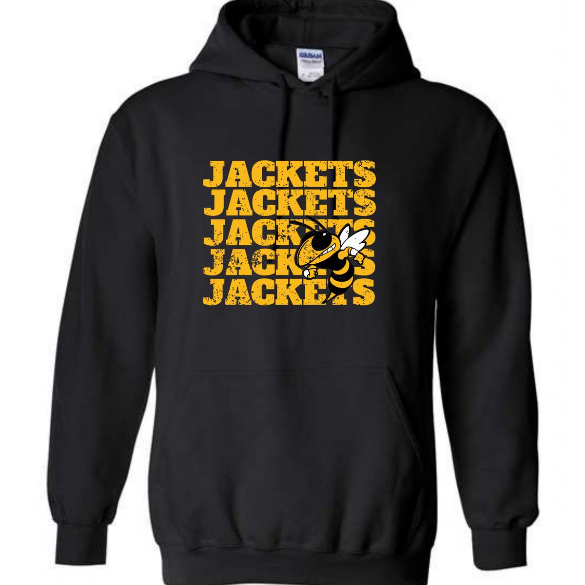 Jackets Gold with Stinger Hoodie Sweatshirt